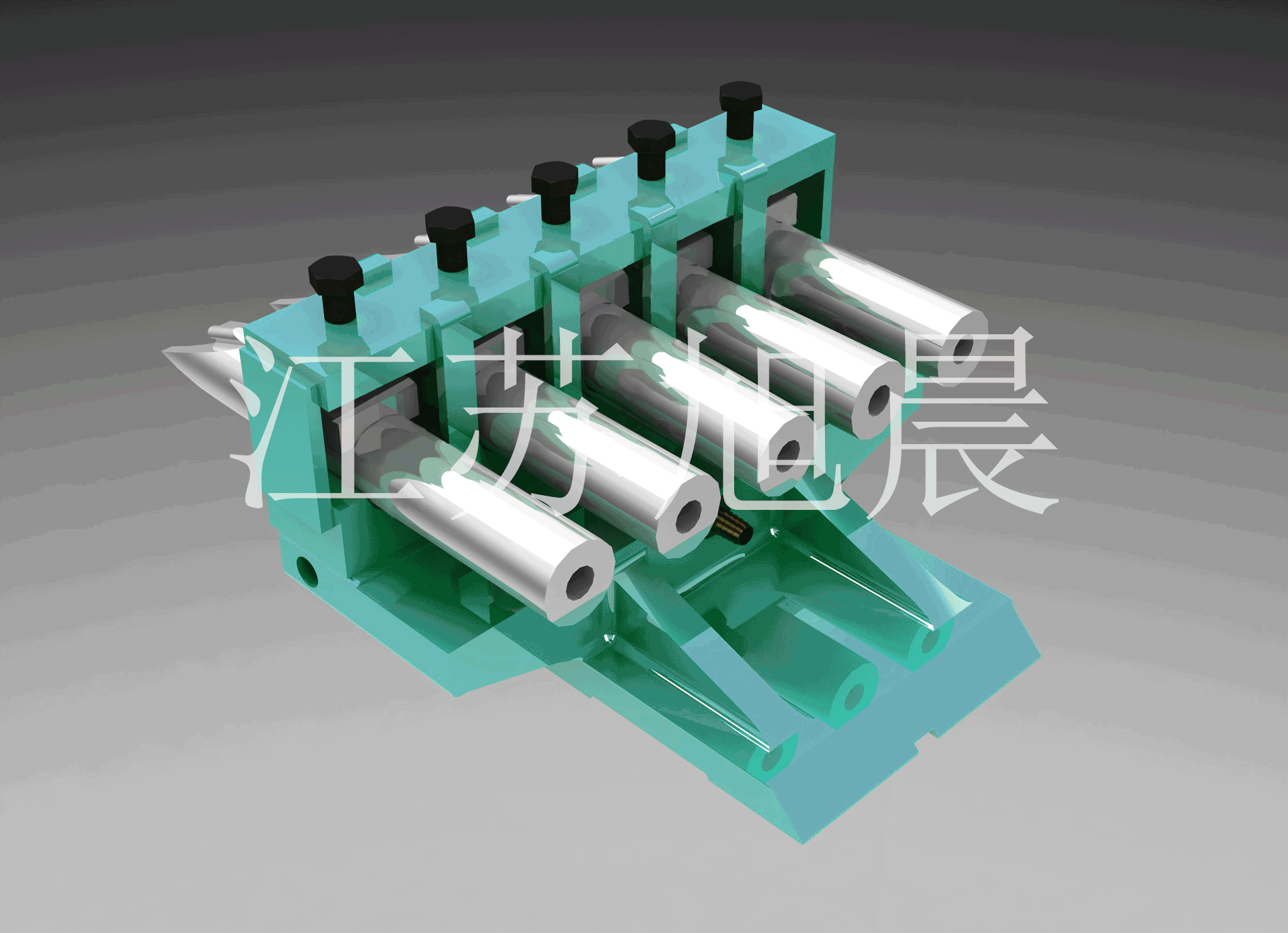 五切分成品出口滑動導(dǎo)衛(wèi)-1